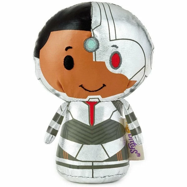 Hallmark Itty Bittys® Justice League™ Cyborg™ Stuffed Plush Limited Edition 1 Hallmark Itty Bittys® Justice League™ Cyborg™ Stuffed Plush Limited Edition