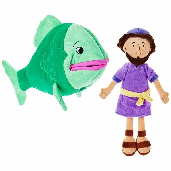 Hallmark Jonah And The Big Fish Stuffed Doll Set 1 Hallmark Jonah And The Big Fish Stuffed Doll Set