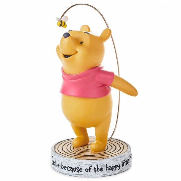 Hallmark Disney Winnie The Pooh Happy Little Things Figurine, 5.25" 1 Hallmark Disney Winnie The Pooh Happy Little Things Figurine, 5.25"