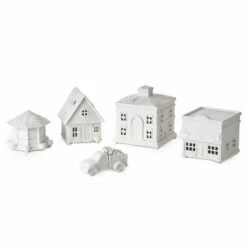 Hallmark Channel Musical Christmas Village With Light, Set Of 5 -Outlet Hallmark Store 0001HKC2266