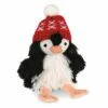 Hallmark Mini MopTops Fluffy Penguin Holiday Plush, 8.5"