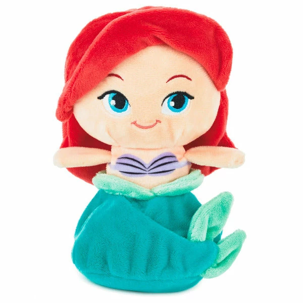 Hallmark Disney The Little Mermaid Ariel Reversible Stuffed Animal, 5.75" 1 Hallmark Disney The Little Mermaid Ariel Reversible Stuffed Animal, 5.75"
