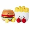 Hallmark Large Better Together Burger And Fries Magnetic Plush, 10.25"