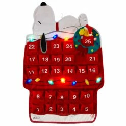 Hallmark Peanuts® Light-Up Snoopy Doghouse Musical Countdown To Christmas Calendar