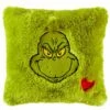 Hallmark Dr. Seuss's How The Grinch Stole Christmas!™ Grinch Light-Up Pillow, 16x16