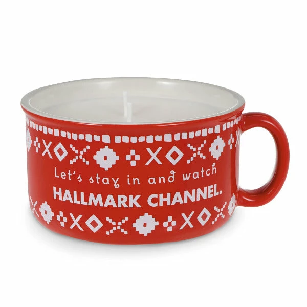 Hallmark Channel Let's Stay In Scented Candle Mug 1 Hallmark Channel Let's Stay In Scented Candle Mug