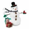 Hallmark Snowman And Gifts Mixed Materials Figurine, 17.25"