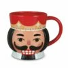 Hallmark Sculpted Nutcracker Christmas Mug, 24 Oz.