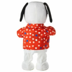 Hallmark Peanuts® Sunshine Vibe Snoopy Musical Plush With Motion, 13.5" -Outlet Hallmark Store Animated Snoopy Stuffed Animal in Polka Dot Shirt 1PAJ3530 03