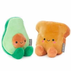 Hallmark Better Together Avocado And Toast Magnetic Plush, 5" -Outlet Hallmark Store Avocado and Toast Magnetic Plush 1KID2091 04
