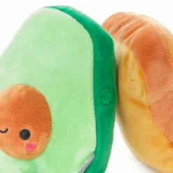 Hallmark Better Together Avocado And Toast Magnetic Plush, 5" -Outlet Hallmark Store Avocado and Toast Magnetic Plush 1KID2091 05