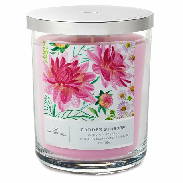 Hallmark Garden Blossom 3-Wick Jar Candle 16 Oz. 1 Hallmark Garden Blossom 3-Wick Jar Candle 16 Oz.