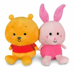 Hallmark Better Together Disney Winnie The Pooh And Piglet Magnetic Plush, 5"