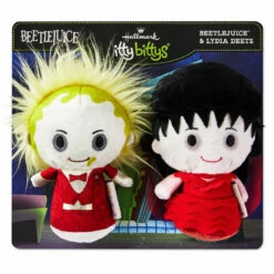 Hallmark Itty Bittys® Beetlejuice™ And Lydia Deetz Plush, Set Of 2 -Outlet Hallmark Store Beetlejuice and Lydia Deetz Plush itty bittys 1KDD2094 03 1