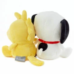 Hallmark Better Together Peanuts® Snoopy And Woodstock Magnetic Plush, 5.25" -Outlet Hallmark Store Better Together Peanuts Snoopy Woodstock Magnetic Plush 1BTG1003 03