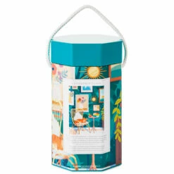 Hallmark A Purrfect Place 550-Piece Jigsaw Puzzle -Outlet Hallmark Store Cozy Cat and Paintings 550 Piece Jigsaw Puzzle 1PUZ1428 03