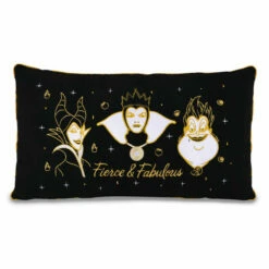 Hallmark Disney Villains Fierce And Fabulous Pillow, 21x12