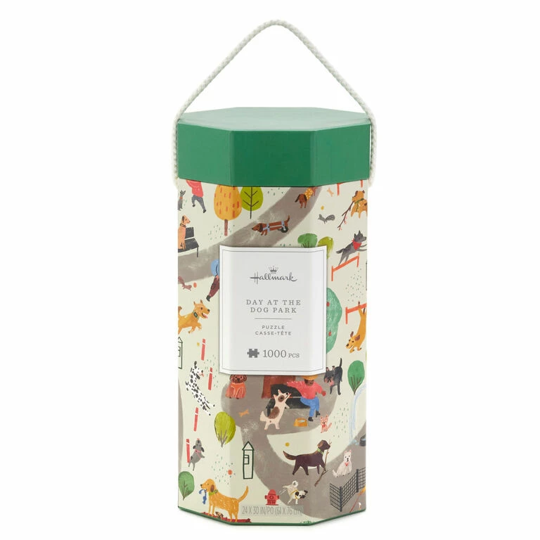 Hallmark Day At The Dog Park 1,000-Piece Jigsaw Puzzle 1 Hallmark Day At The Dog Park 1,000-Piece Jigsaw Puzzle