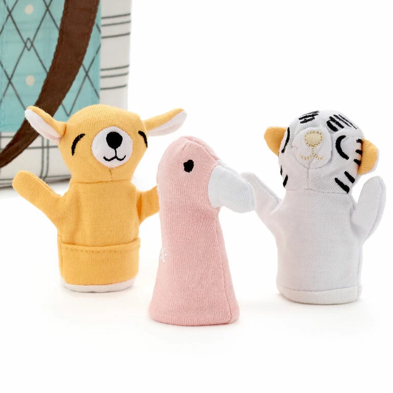 Hallmark My Zoo Activity Bag With Finger Puppets 2 Hallmark My Zoo Activity Bag With Finger Puppets - Image 2