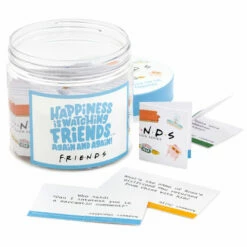 Hallmark Friends Trivia Cards Jar -Outlet Hallmark Store Friends Trivia Jar With 50 Cards 1PCL1007 03
