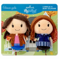 Hallmark Itty Bittys® Gilmore Girls Lorelai And Rory Gilmore Plush, Set Of 2 -Outlet Hallmark Store Gilmore Girls Rory and Lorelai Plush itty bittys 1KDD2138 03