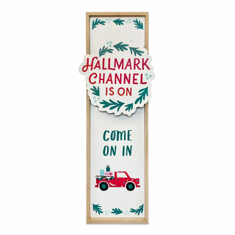 Hallmark Channel Come On In Porch Sign, 21x48 1 Hallmark Channel Come On In Porch Sign, 21x48