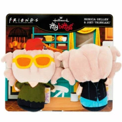 Hallmark Itty Bittys® Friends Joey And Monica Plush, Set Of 2 -Outlet Hallmark Store Joey and Monica Turkey Heads Plush Friends itty bittys 1KDD2071 03