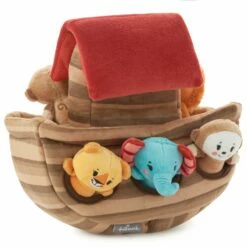 Hallmark Noah's Ark And Animals Plush Playset, 7 Pieces -Outlet Hallmark Store KFA2015 02