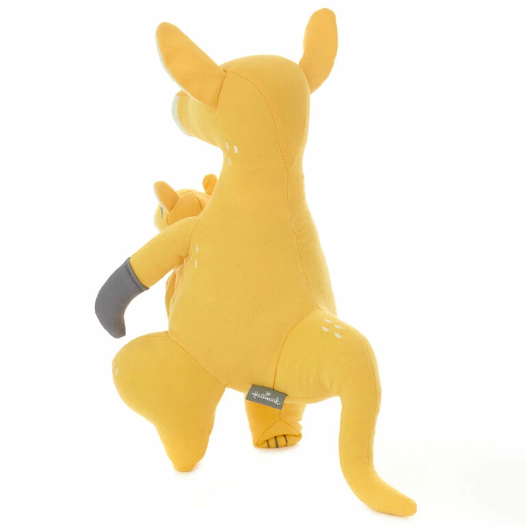 Hallmark Kangaroo And Baby Joey Stuffed Animal And Rattle Set 2 Hallmark Kangaroo And Baby Joey Stuffed Animal And Rattle Set - Image 2