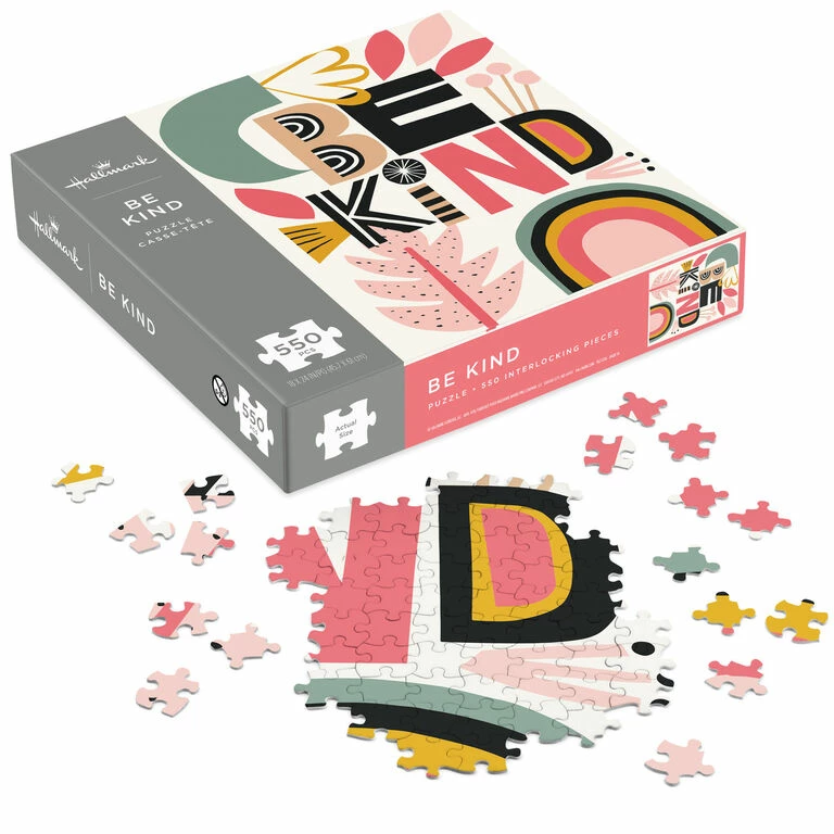 Hallmark Be Kind 550-Piece Puzzle 2 Hallmark Be Kind 550-Piece Puzzle - Image 2