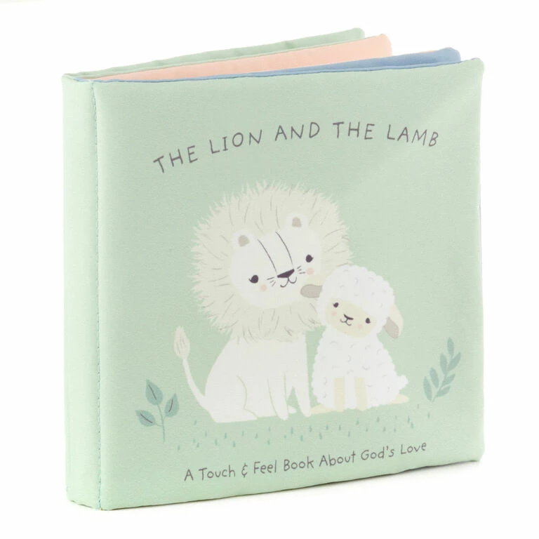 Hallmark The Lion And The Lamb: A Touch & Feel Book About God's Love Cloth Book 1 Hallmark The Lion And The Lamb: A Touch & Feel Book About God's Love Cloth Book