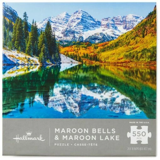Hallmark Maroon Bells And Maroon Lake Mountain Scene 550-Piece Puzzle -Outlet Hallmark Store Maroon Bells and Maroon Lake Mountain Scene 550Piece Puzzle root 1PUZ1021 PUZ1021 1470 1.jpg Source Image