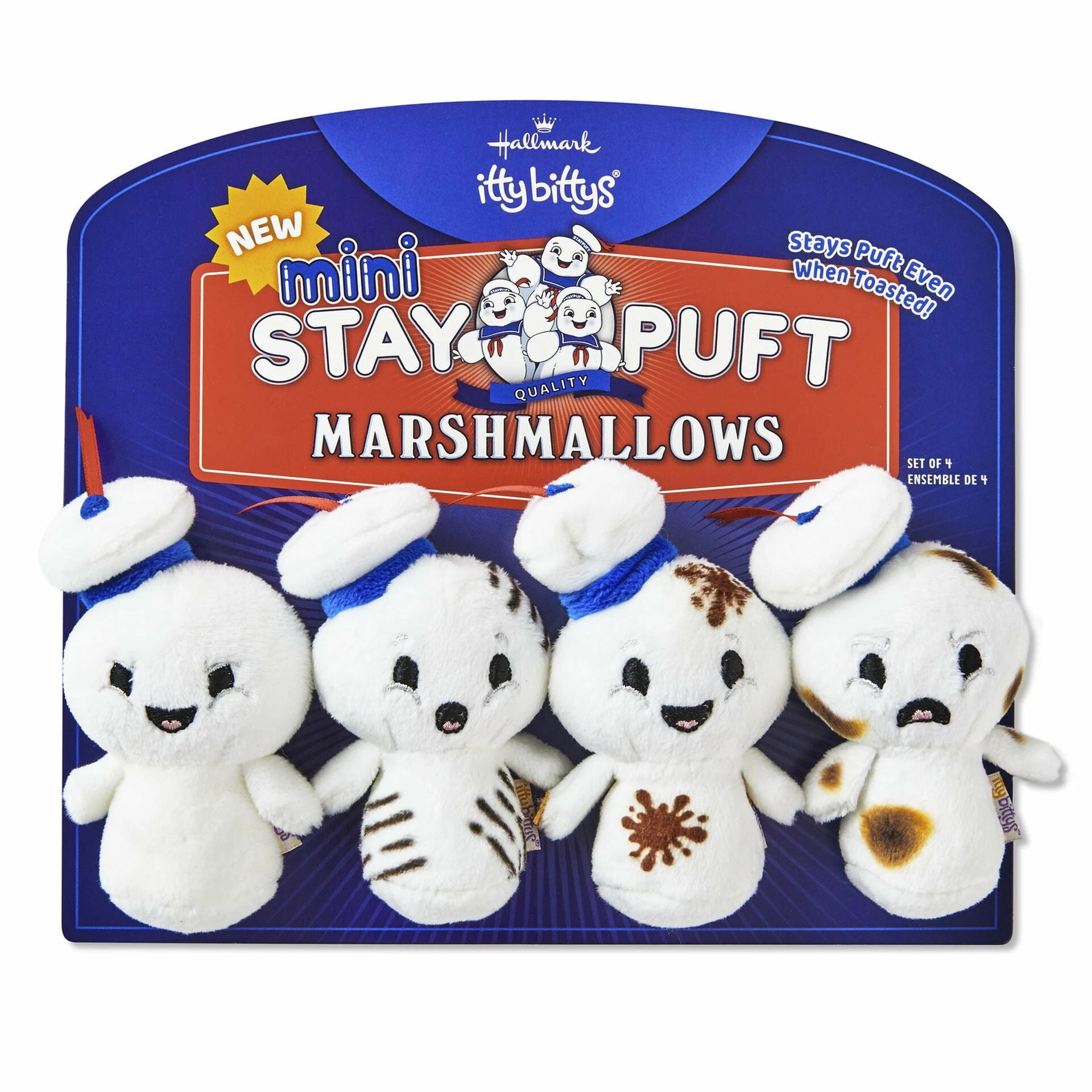 Itty Bittys® Ghostbusters: Afterlife™ Mini Stay Puft Marshmallows Plush, Set Of 4 1 Itty Bittys® Ghostbusters: Afterlife™ Mini Stay Puft Marshmallows Plush, Set Of 4