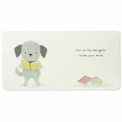 Hallmark MopTops Shaggy Dog Stuffed Animal With You Make Me Proud Board Book -Outlet Hallmark Store MopTops Dog Plush Stuffed Animal Board Book 1KID1532 06