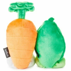 Hallmark Better Together Peas And Carrot Magnetic Plush, 4.5" -Outlet Hallmark Store Peas and Carrot Magnetic Plush 1KET2011 03