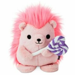 Hallmark Sweet Treat Hedgehog Singing Stuffed Animal With Motion, 8"