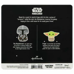 Hallmark Itty Bittys® Star Wars™ The Mandalorian™ And Grogu™ Plush, Set Of 2 -Outlet Hallmark Store Star Wars Mandalorian and Grogu Plush itty bittys 2Pack 1KDD2106 04