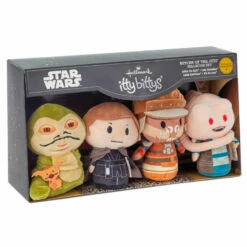 Hallmark Itty Bittys® Star Wars: Return Of The Jedi™ Plush Collector Set Of 4 -Outlet Hallmark Store Star Wars Return of the Jedi Plush itty bittys 4Pack 1KDD1972 03
