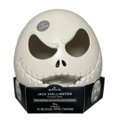 Hallmark Jack Skellington Motion Activated Talking Head Light And Sound By Disney Tim Burton's The Nightmare Before Christmas
