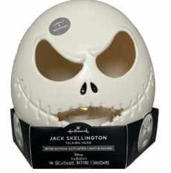 Hallmark Jack Skellington Motion Activated Talking Head Light And Sound By Disney Tim Burton's The Nightmare Before Christmas -Outlet Hallmark Store jack 1 5638cc8e 4935 42e7 a073 ae4f630623a8